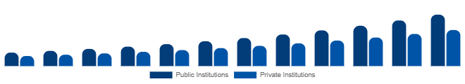 Spain Higher Education Market Funding Source 2025-2033