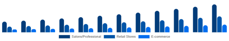 Spain Organic Hair Color Market Distribution Channel 2025-2033