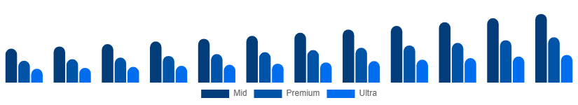 United Arab Emirates Luxury Car Market Price Tier 2025-2033