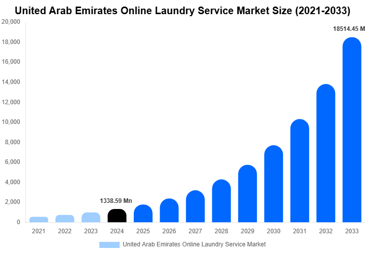 United Arab Emirates Online Laundry Service Market Size Report By 2033