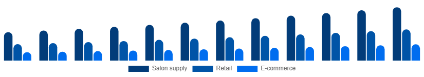 United Kingdom Nail Extensions Market Distribution 2025-2033
