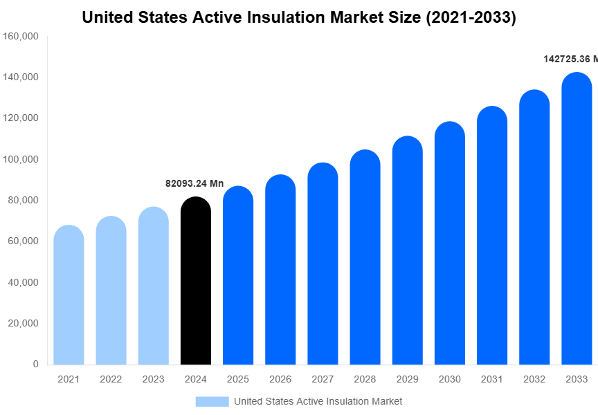 United States Active Insulation Market Size, Share & Growth Report By 2033