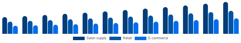 United States Nail Extensions Market Distribution 2025-2033